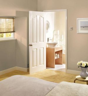 Mayfair 4P Primed White Internal Door - LPD Doors