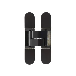 AGB Eclipse Fire Rated Adjustable Concealed Hinge - Matt Black