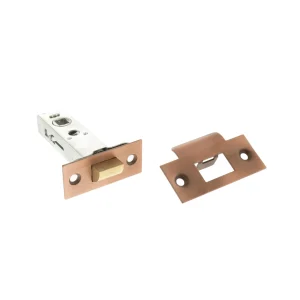 Heavy Duty Bolt Through Tubular Latch 3'' - Urban Satin Copper