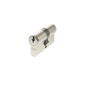 AGB Euro Profile 5 Pin Double Cylinder 30-30mm (60mm) - Polished Nickel