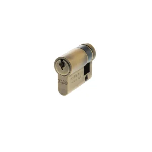 AGB Euro Profile 5 Pin Single Cylinder 30-10mm (40mm) - Matt Antique Brass