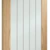 Internal Oak Suffolk Pattern 10  Door (Clear Etched Glass) - XL Joinery Doors - Image 2