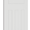 Cambridge White Primed Internal Door - Deanta Doors - Image 3