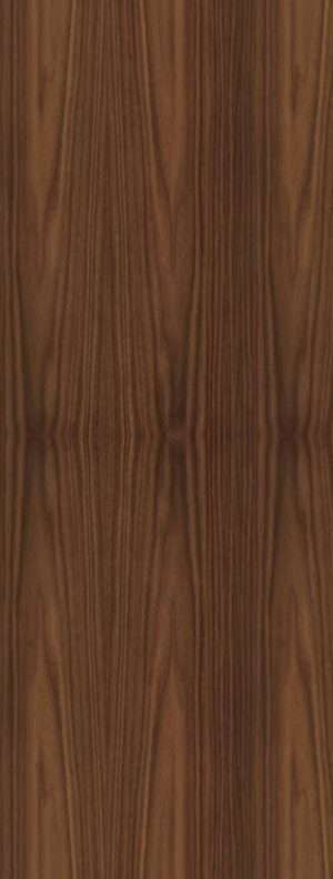 Flush Prefinished Walnut Internal Door 6mm Lipping FSC - Deanta Doors