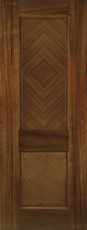 Kensington Prefinished Walnut FD30 Internal Door FSC - Deanta Doors