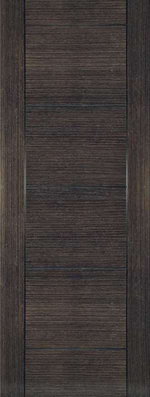 Montreal Dark Grey Ash Internal Door FSC - Deanta Doors