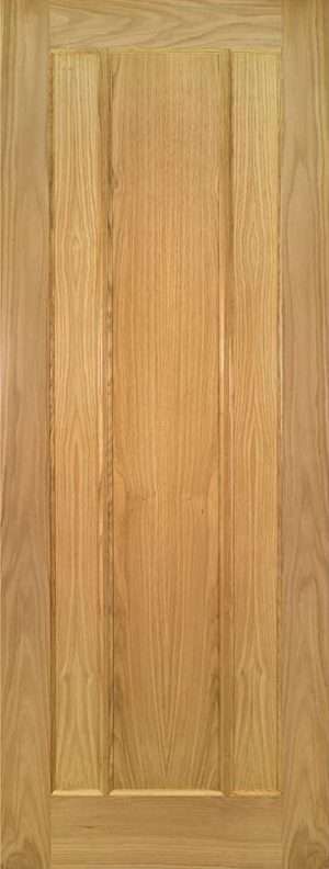 Norwich Unfinished Oak Internal Door - Deanta  Doors