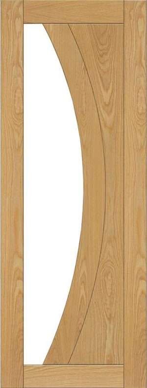 Ravello Prefinished Oak Glazed Internal Door FSC - Deanta Doors