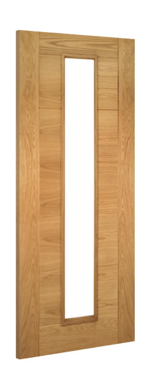 Seville Prefinished Oak Glazed Internal Door 1L FSC - Deanta Doors