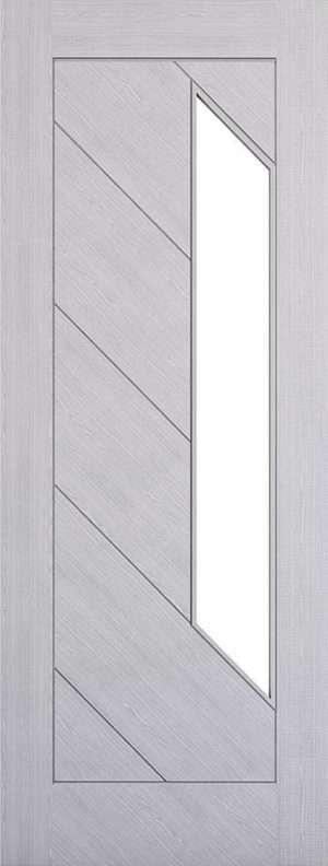 Torino Light Grey Ash Glazed Internal Door FSC - Deanta Doors