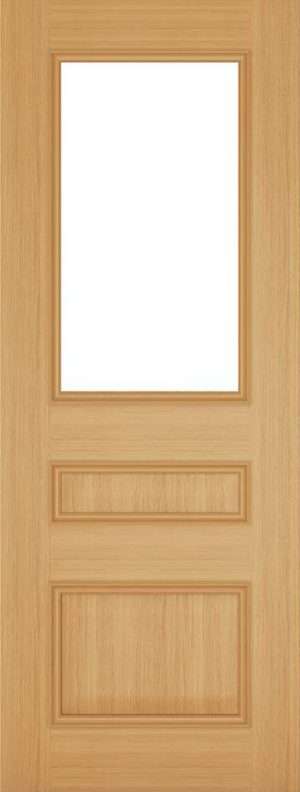 Windsor Prefinished Oak Bevelled Glaze Internal Door FSC - Deanta Doors